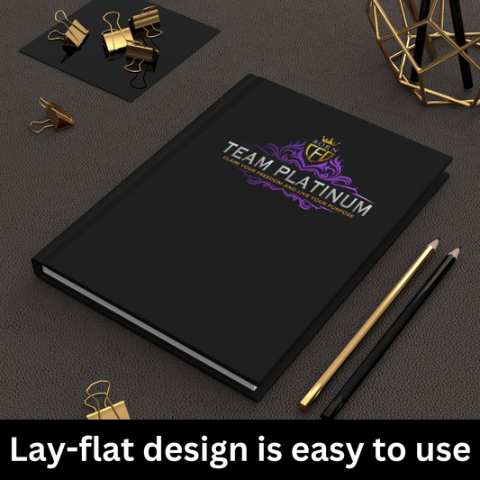 Team Platinum Born CEO's of Coach Fard Bell - Customizable Matte Hardcover Journal