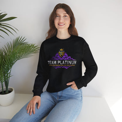 TEAM PLATINUM Unisex Crewneck Sweatshirt – Bold Comfort & Timeless Style