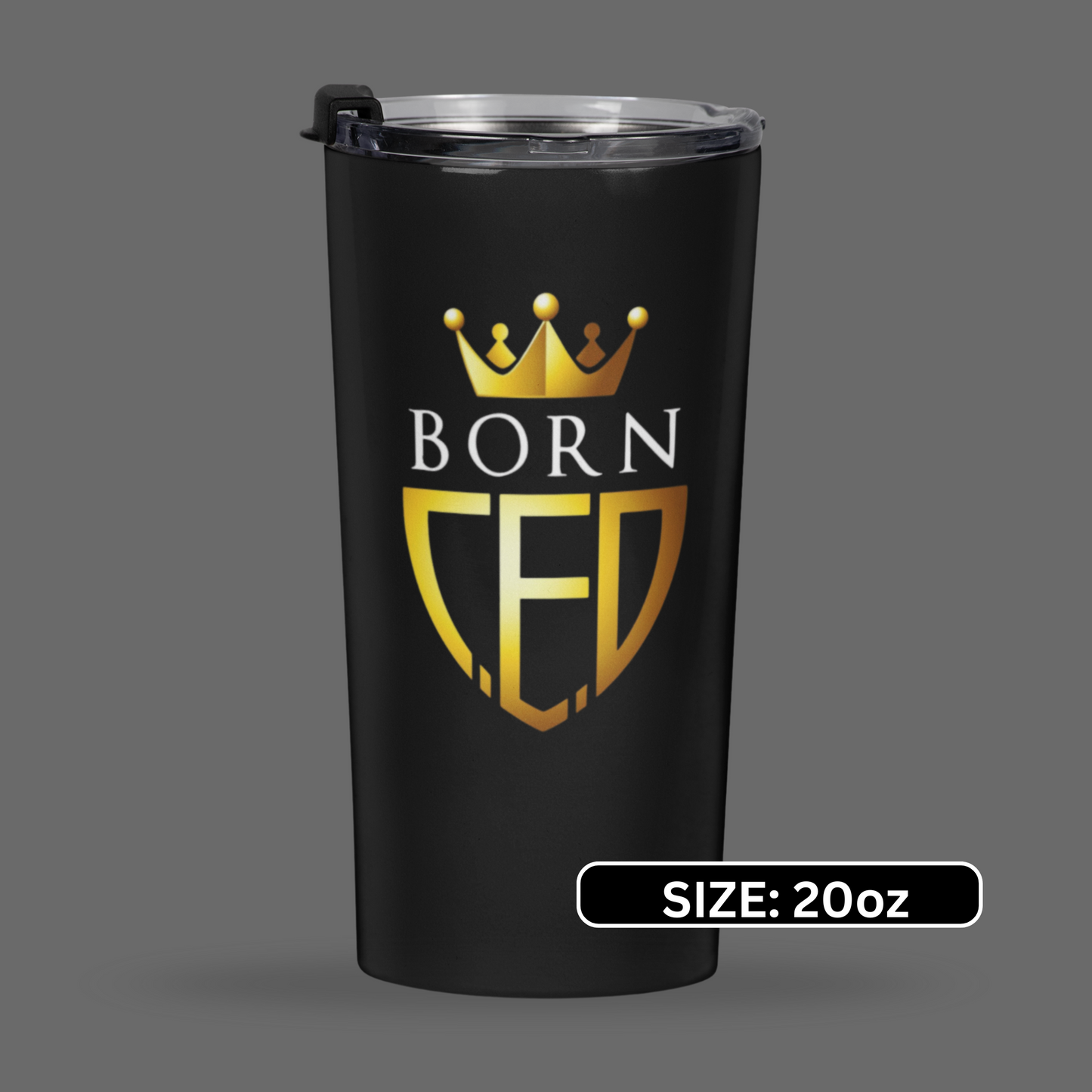 BornCEO 20oz Insulated Stainless Steel Tumbler