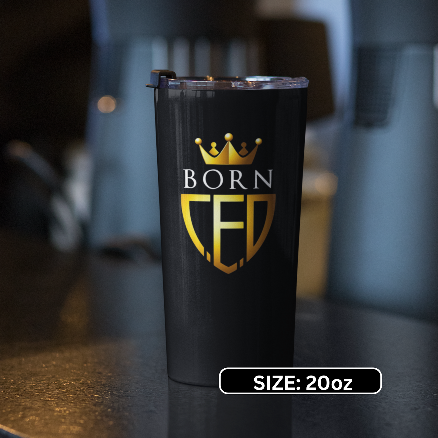 BornCEO 20oz Insulated Stainless Steel Tumbler