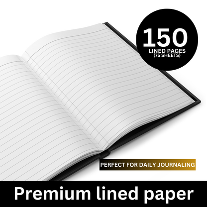 Born CEO Matte Hardcover Journal - Personalize Your Path to Success