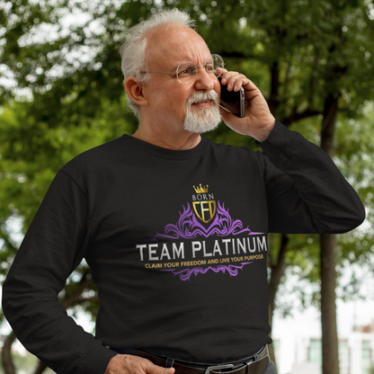 TEAM PLATINUM Unisex Jersey Long Sleeve Tee – Classic Comfort & Style