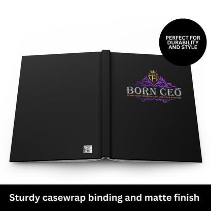 Born CEO Matte Hardcover Journal - Personalize Your Path to Success