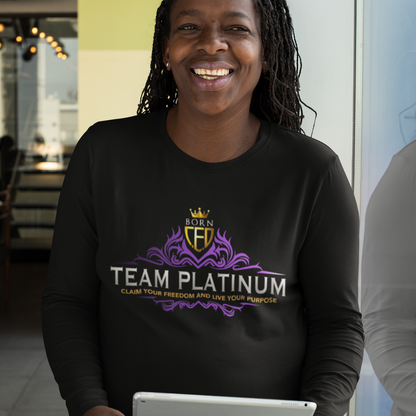 TEAM PLATINUM Unisex Jersey Long Sleeve Tee – Classic Comfort & Style